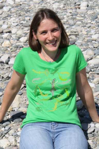 Damenshirt-Zauneidechse-Foto2