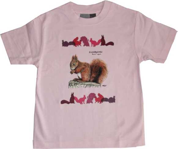 Kindershirt-Eichhörnchen