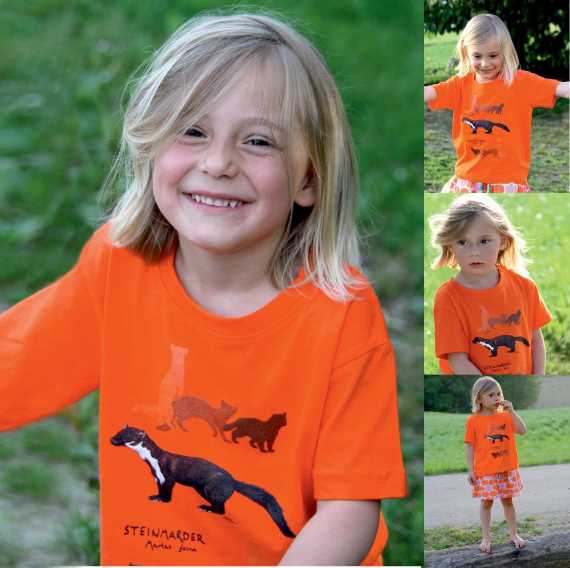 Kindershirt-Steinmarder-Fotos