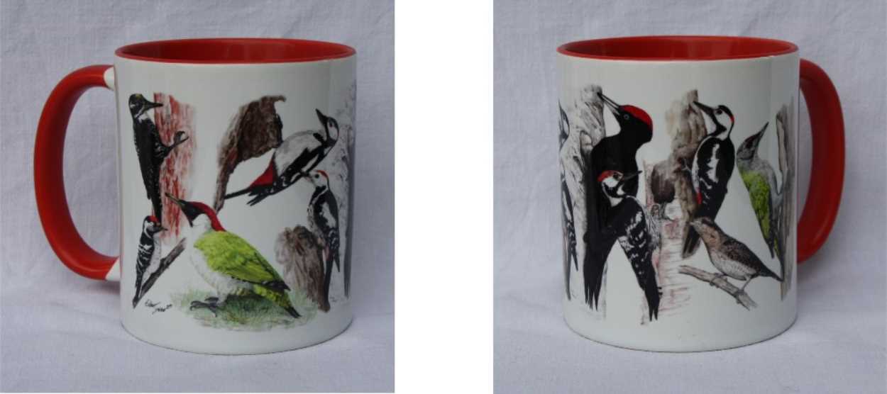 Tasse Spechte Bayerns